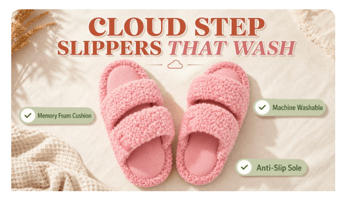 Amazon video-review thumbnail made by MVP from a single product photo